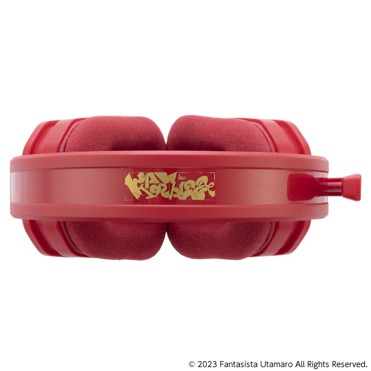 GAMING HEADSET × FANTASISTA UTAMARO ゲーミングヘッドセット（PS5/SWITCH/PC用）RED