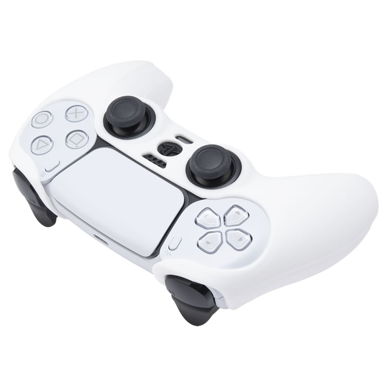 コントローラーハイグリップシリコンカバー（PS5用）ホワイト