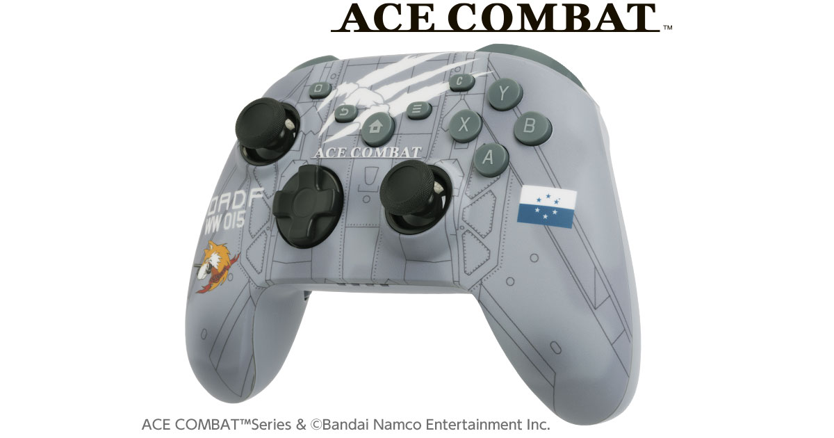 ACE COMBAT ゲーミングコントローラーPRO（ PC 用）【新品未使用】 即納可能】【新品】ACE COMBAT ゲーミングコントローラー PRO