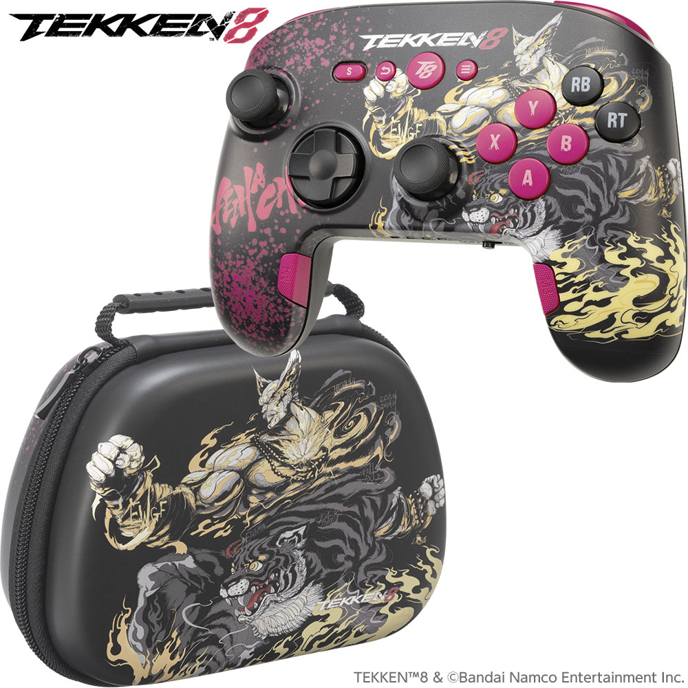 TEKKEN 8 ゲーミングコントローラーPRO-6セット HEIHACHI