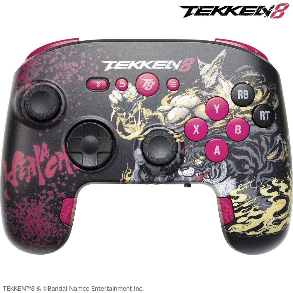 TEKKEN 8 ゲーミングコントローラーPRO-6セット コントローラー HEIHACHI