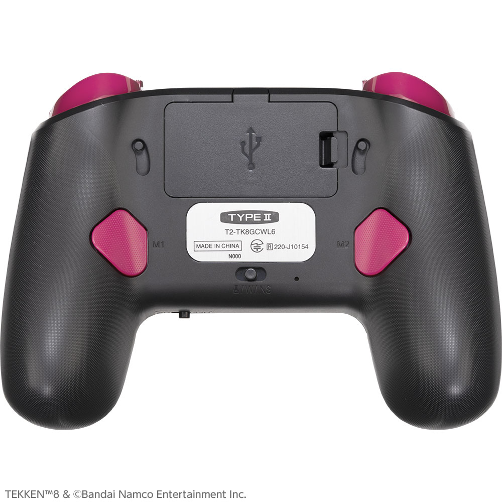 TEKKEN 8 ゲーミングコントローラーPRO-6セット コントローラー 背面に2つの拡張ボタンとトリガー深度変更スイッチを搭載