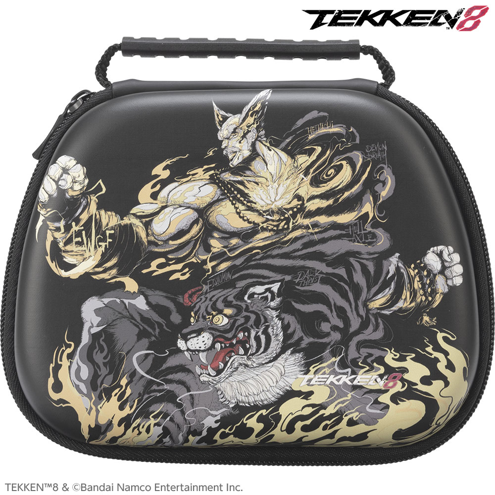 TEKKEN 8 ゲーミングコントローラーPRO-6セット HEIHACHI 専用収納ケース