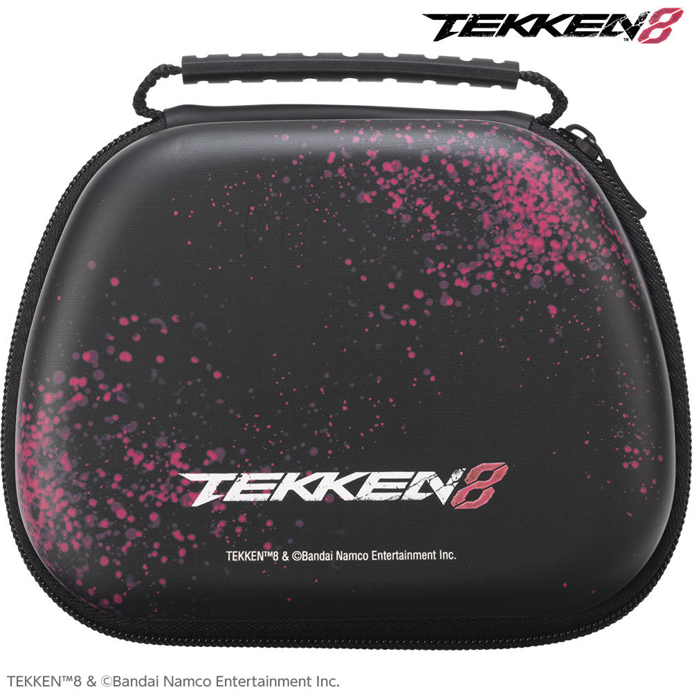 TEKKEN 8 ゲーミングコントローラーPRO-6セット 専用収納ケース背面 HEIHACHI／KNG共通