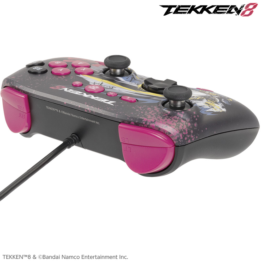 TEKKEN 8 ゲーミングコントローラーPRO-6セット コントローラー ケーブルロック